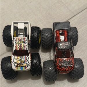 Wild Streak and Northern Nightmare Toy Trucks
